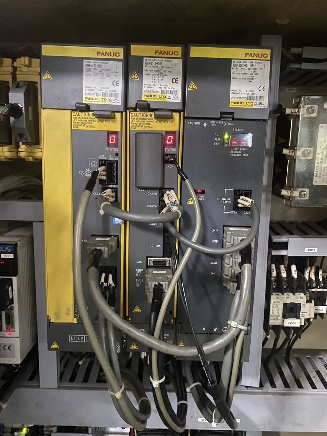 ติดตั้ง FANUC POWER SUPPLY