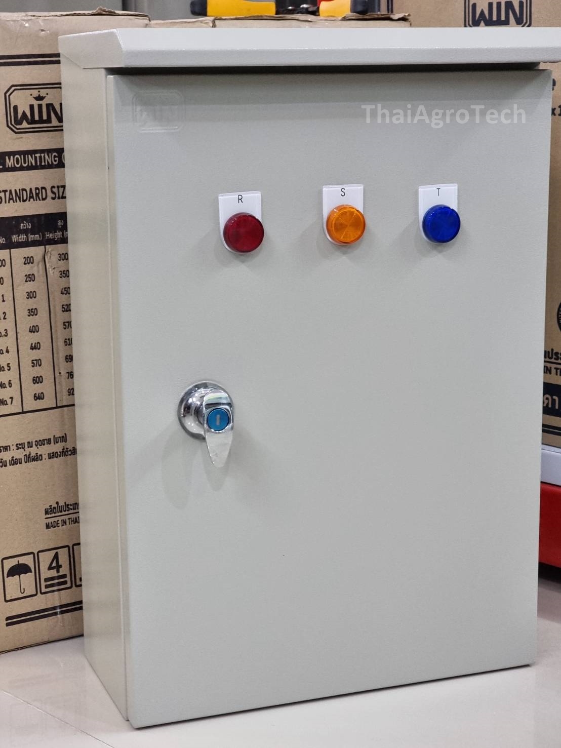 ตู้คอมบายเนอร์สำหรับระบบโซล่าเซลล์เบรกเกอร์กันดูด + กันย้อน Huawei AC-DC combiner box 2string RCBO ขนาด 10-20kw 3phase