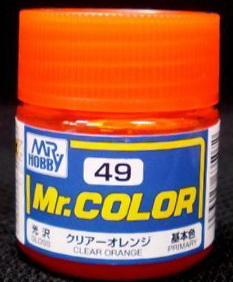 mr.color 49 clear orange 10ml.