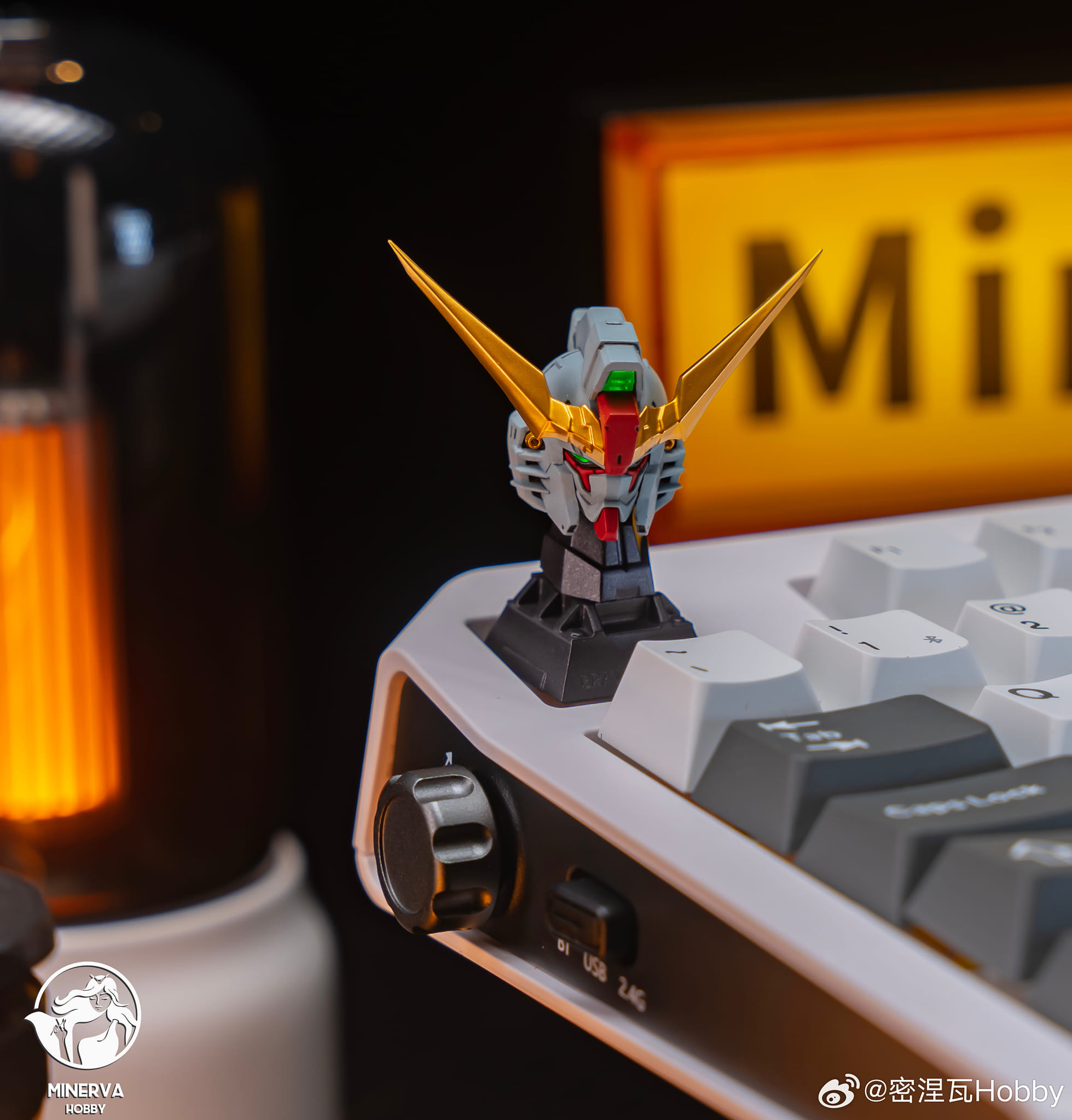 6711306711301 MG Destiny Gundam Head Sculpt Unit [Minerva hobby] 1/100 Kepala & Keyboard Caps