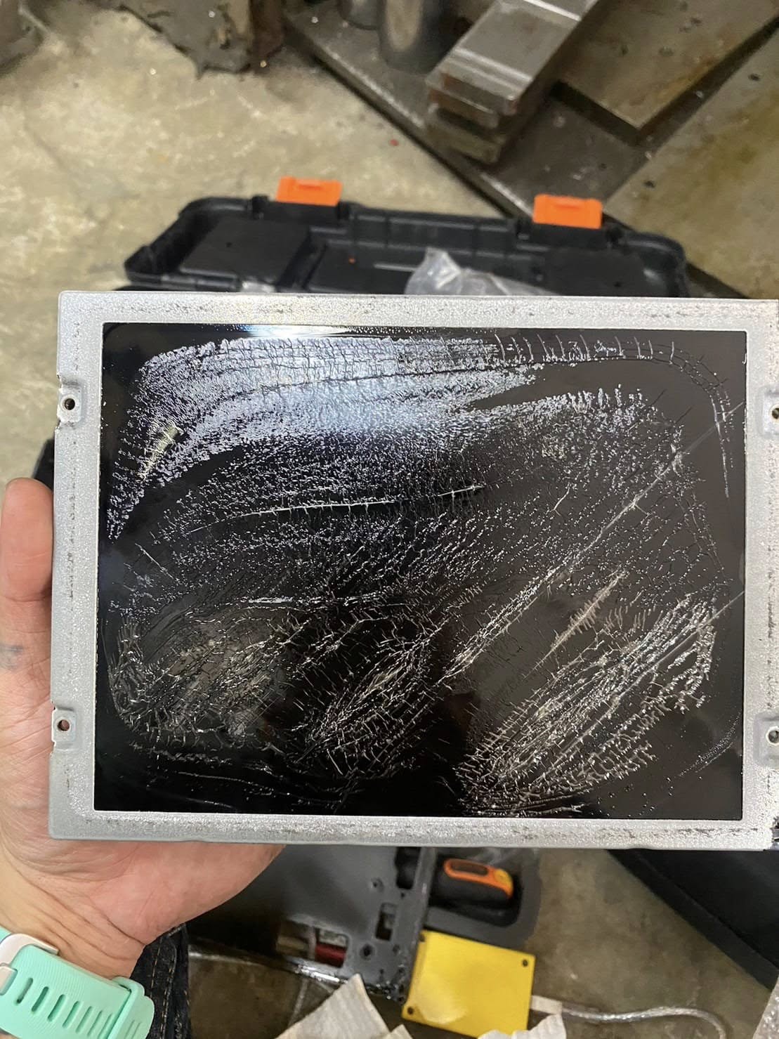 งานเปลี่ยนจอ LCD CONTROLLER MITSUBISHI