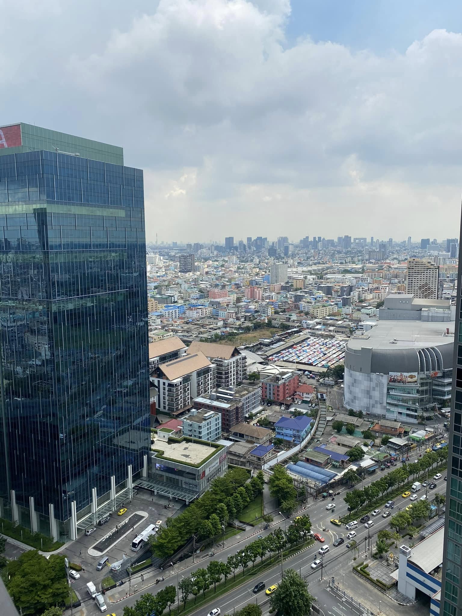 ให้เช่าคอนโด Noble Revolve Ratchada 2 (โนเบิล รีวอลฟ์ รัชดา 2) - โซนพื้นที่ MRT ศูนย์วัฒนธรรม - ห้องแบบ Studio 1ห้องน้ำ - ขนาดห้อง 23 ตรม. ชั้น 35