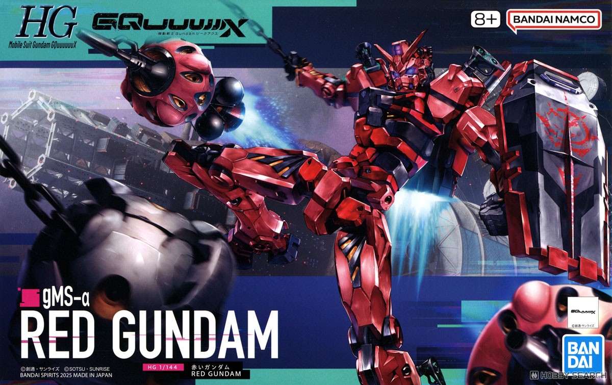 Preorderเข้า 11-12/2025 รบกวนสั่งแยกกับสินค้ารายการอื่นครับ Bandai 4573102685698 HG 1/144 RED GUNDAM