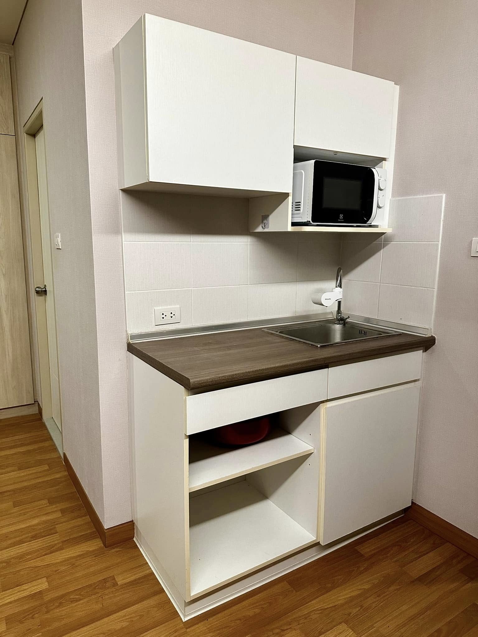 ปล่อยเช่า Lumpini Park Vibhavadi-Chatuchak : ลุมพินี พาร์ค วิภาวดี-จตุจักร - โซนพื้นที่ MRT BTS จตุจักร Studio 1ห้องน้ำ - ขนาดห้อง 25 ตรม. ชั้น 4 - ให้เช่า 12,000 ต่อเดือน