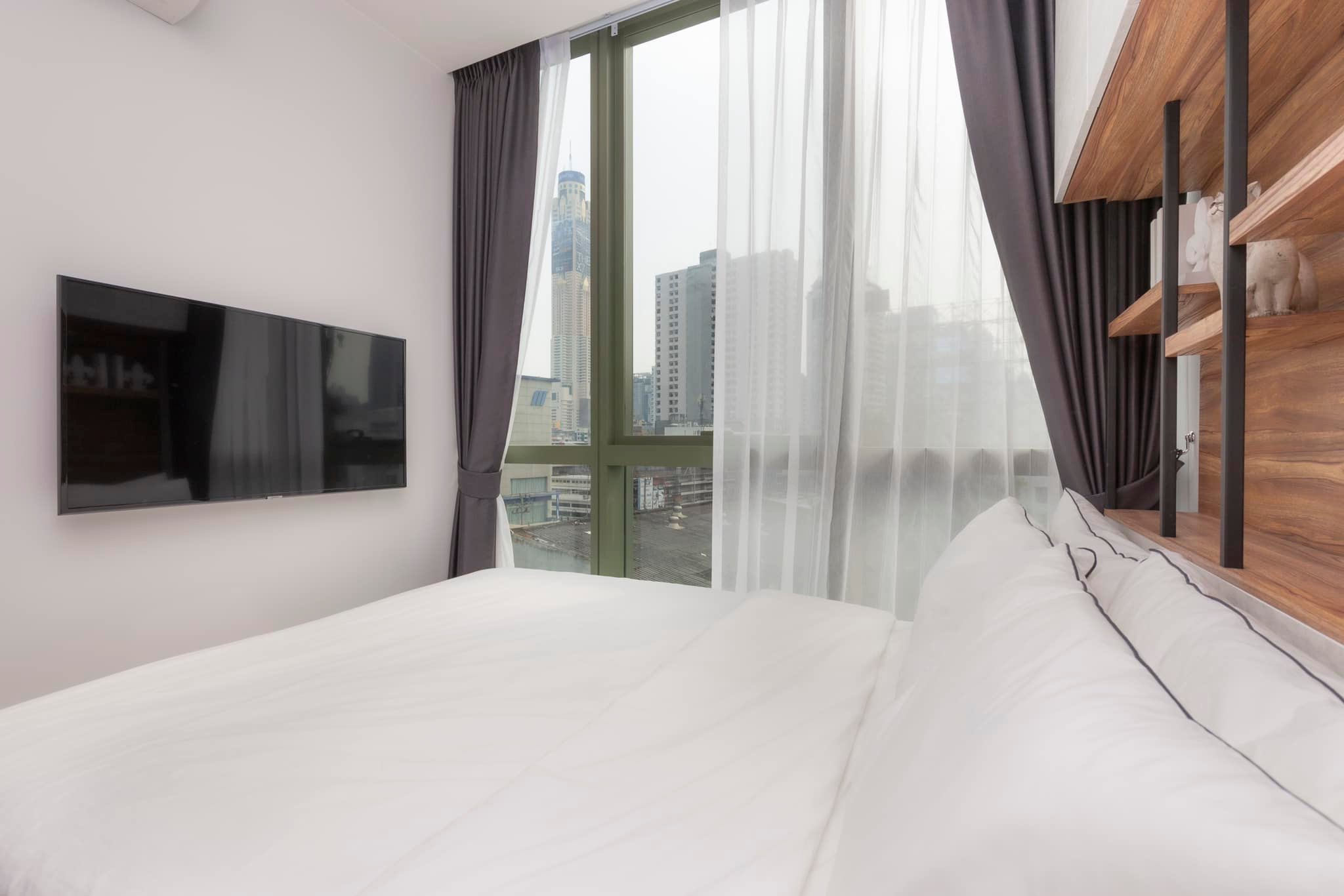 ปล่อยเช่าคอนโด Wish Signature Midtown Siam (วิช ซิกเนเจอร์ มิดทาวน์ สยาม) - 1ห้องนอน 1ห้องน้ำ 1ห้องนั่งเล่น - ใกล้ BTS ราชเทวี - ขนาดห้อง 30 ตรม. ชั้น 6