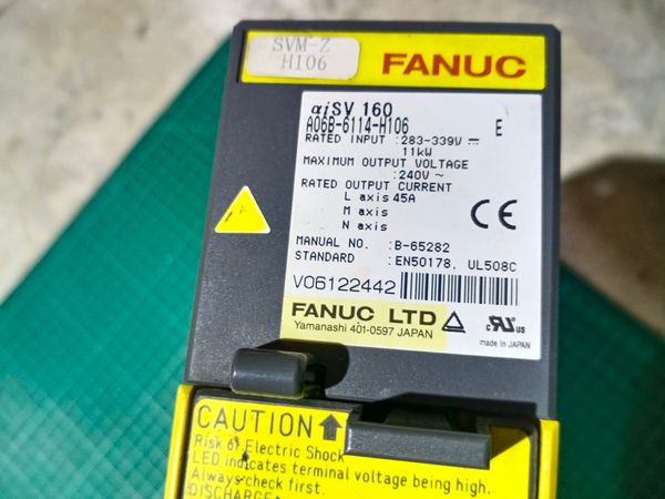 FANUC A06B-6114-H106 SERVO AMPLIFIER MODULE