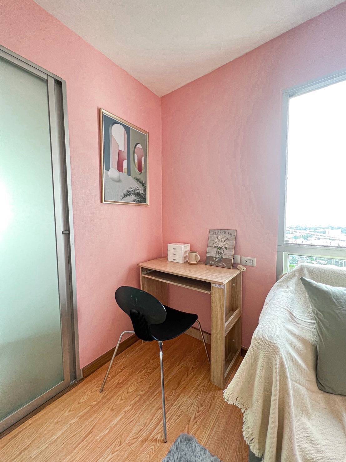 ให้เช่า เดอะ ทรัสต์ เรสซิเด้นซ์ ปิ่นเกล้า 1ห้องนอน ชั้น30 ตกแต่งพร้อมอยู่