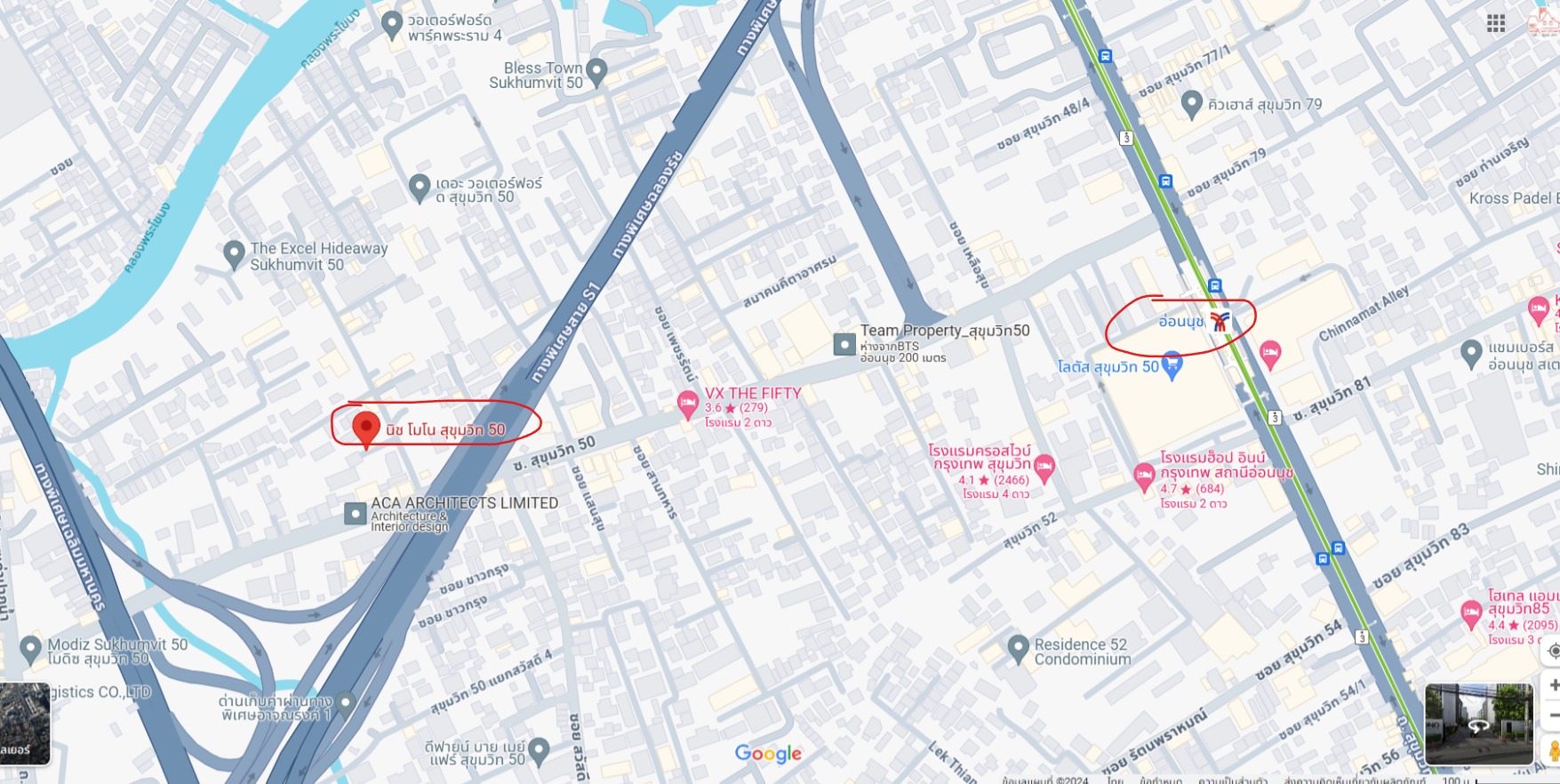 ปล่อยเช่าคอนโด Niche Mono Sukhumvit 50 (นิช โมโน สุขุมวิท 50) - 1ห้องนอน 1ห้องน้ำ 1ห้องนั่งเล่น 1ห้องครัว - ใกล้ BTS อ่อนนุช - ขนาดห้อง 29 ตรม. ชั้น 7