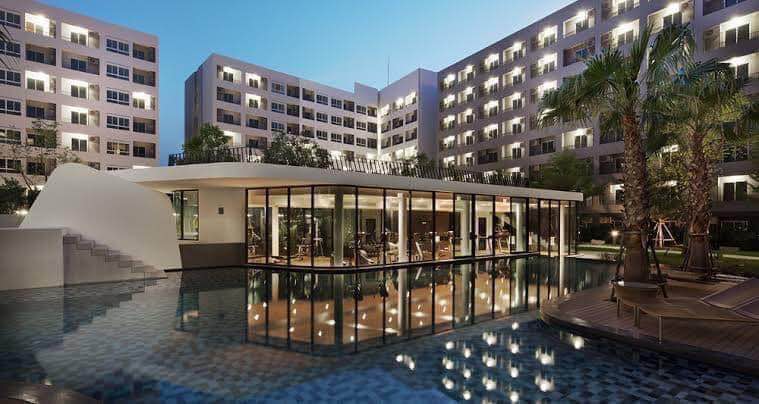 สนใจชมห้องติดต่อได้เลย Line ID: Smile-easy ปล่อยเช่าคอนโด Elio Del Ray (เอลลิโอ เดลเรย์) สุขุมวิท 64 - Studio 1ห้องน้ำ - ใกล้ BTS ปุณณวิถี - ขนาดห้อง 25 ตรม. ชั้น 5 วิวสระ