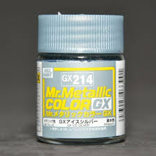 4973028033991 mr.hobby GX-214 Mr.metalic GX ice silver 18ml.