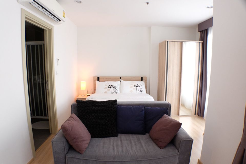 ปล่อยเช่าคอนโด The Base Rama 9 - Ramkhamhaeng (เดอะ เบส พระราม 9 – รามคำแหง) - Studio 1ห้องน้ำ 1ห้องครัว - ใกล้ ARK รามคำแหง - ขนาดห้อง 25 ตรม. ชั้น 35