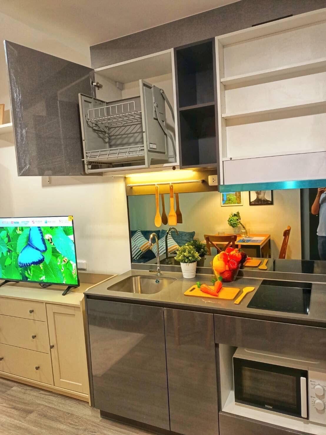 คอนโด IDEO Chula - Samyan (ไอดีโอ จุฬา - สามย่าน) High Rise โซนพื้นที่ จุฬา MRT สามย่าน ให้เช่าห้องแบบ 1ห้องนอน 1ห้องน้ำ ขนาดห้อง 35 ตรม. ชั้น 5 ตึกB