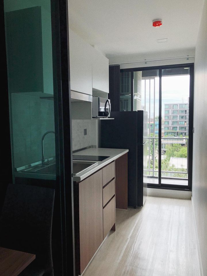 ปล่อยเช่าคอนโด Atmoz Ladprao 71 (แอทโมซ ลาดพร้าว 71) - 1ห้องนอน 1ห้องน้ำ 1ห้องนั่งเล่น 1ห้องครัว - ใกล้ Central Eastville/เดอะคริสตัล เอกมัย-รามอินทรา - ขนาดห้อง 33 ตรม. ชั้น 6