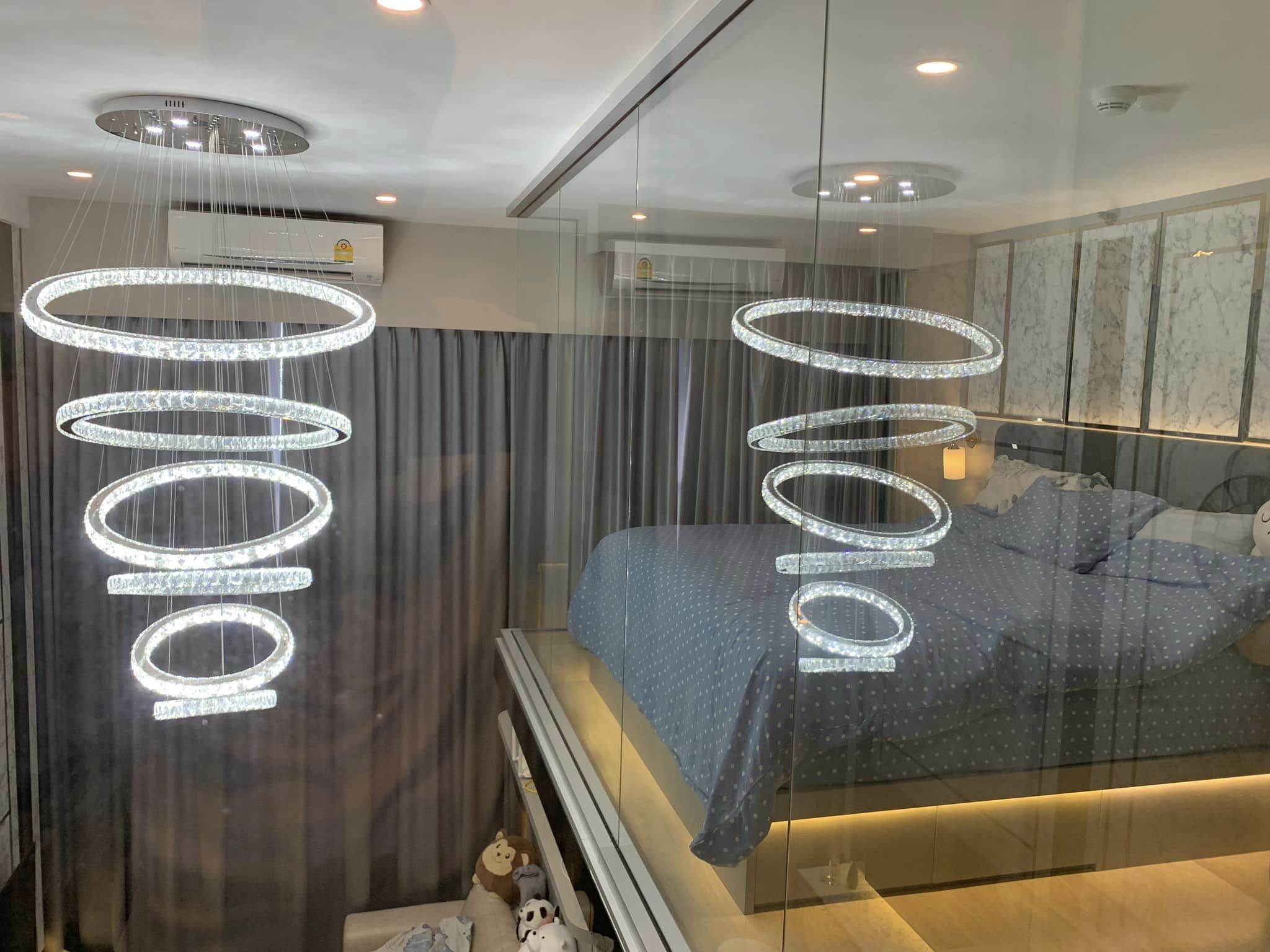 ปล่อยเช่าคอนโด Knightsbridge Prime Sathorn (ไนท์บริดจ์ ไพร์ม สาทร) - Duplex2ชั้น 1ห้องนอน 1ห้องทำงาน 1ห้องน้ำ 1ห้องนั่งเล่น - ใกล้ BTS ช่องนนทรี - ขนาดห้อง 44 ตรม. ชั้น 32