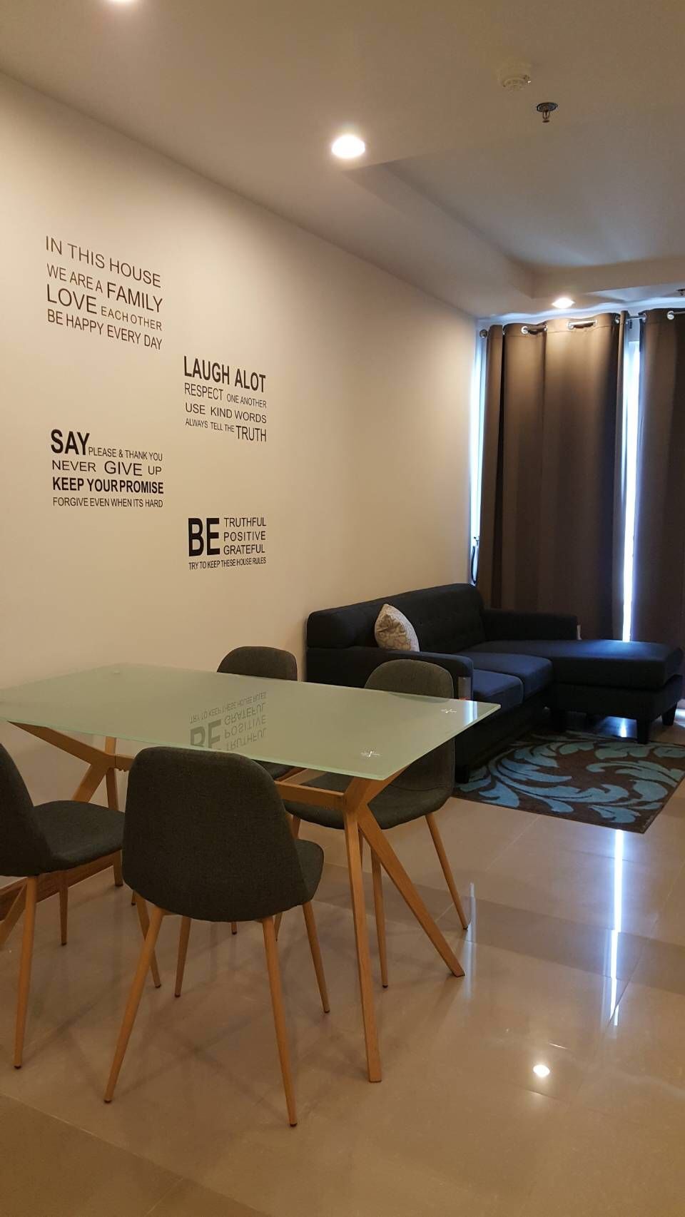 ให้เช่าคอนโด Supalai Wellington 1ห้องนอน โซนศูนย์วัฒนธรรม