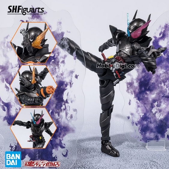 Bandai 4573102686602 p-bandai s.h.figuarts kamen rider build rabbittank hazard form heisei generations editon