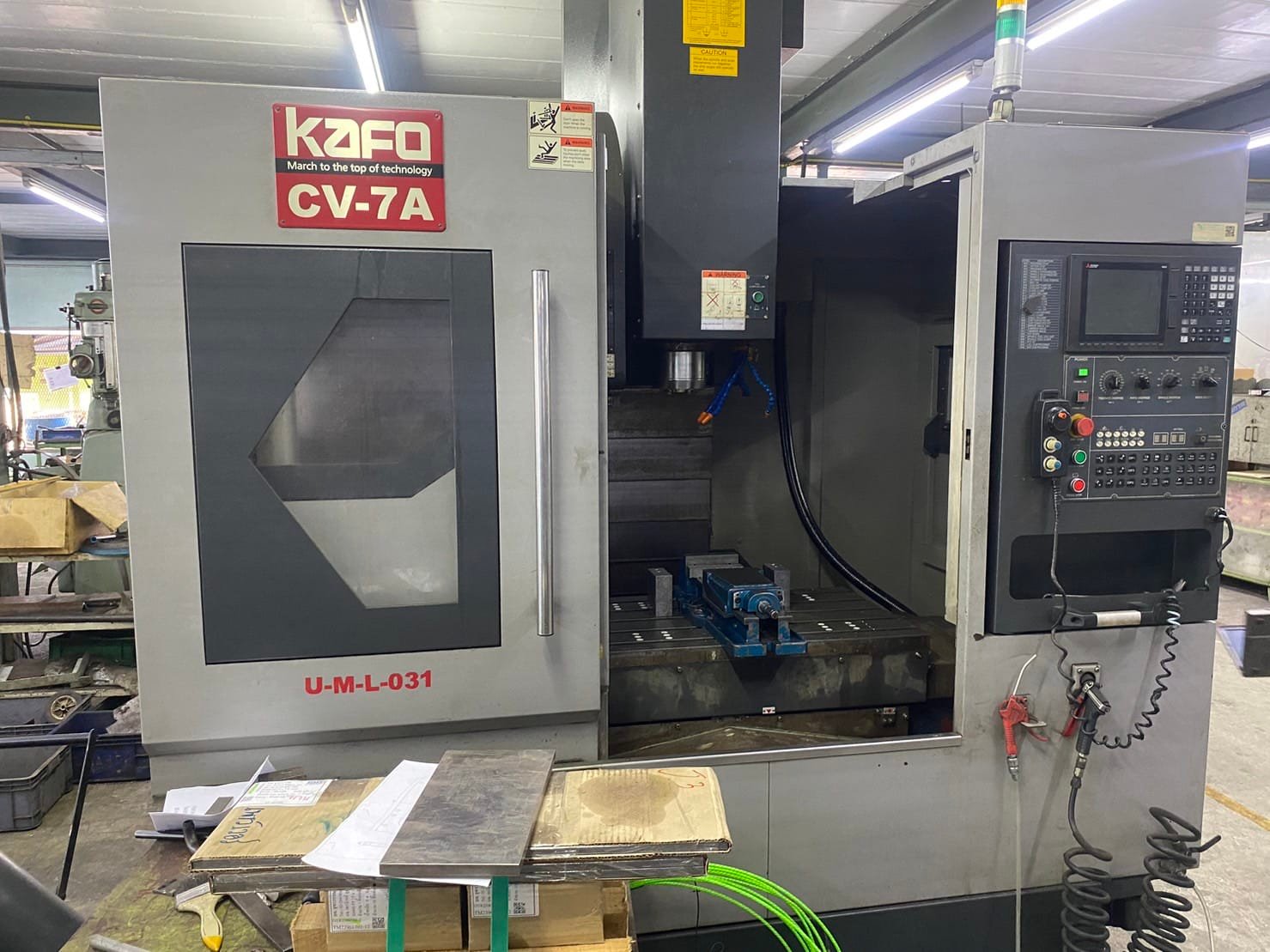 ติดตั้งสาย encoder MITSUBISHI M80 และ ENCODER OSA405S5AS