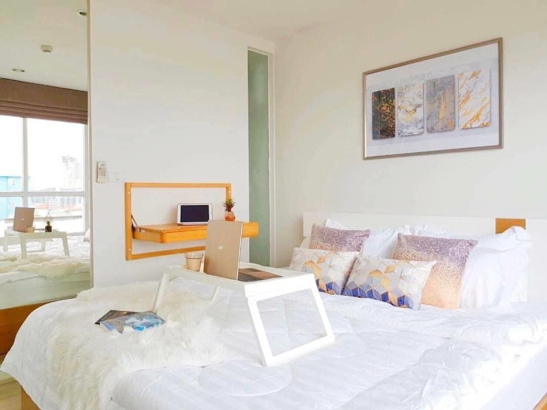 คอนโด The Key Phahonyothin (เดอะ คีย์ พหลโยธิน34) Low Rise โซนพื้นที่ BTS เสนานิคม ม.เกษตร ให้เช่าห้องแบบ 1ห้องนอน 1ห้องน้ำ ขนาดห้อง 33 ตรม. ชั้น 7 ตึก C