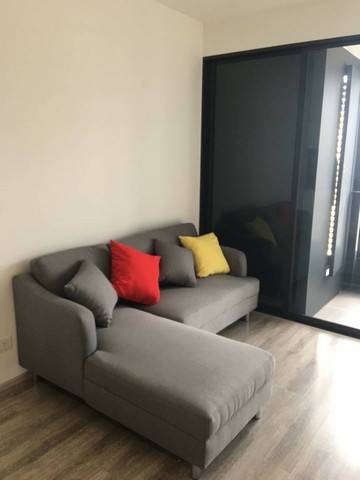 Ideo Mobi Asoke ให้เช่าห้อง1นอนเฟอร์ครบมีเครื่องซักผ้า