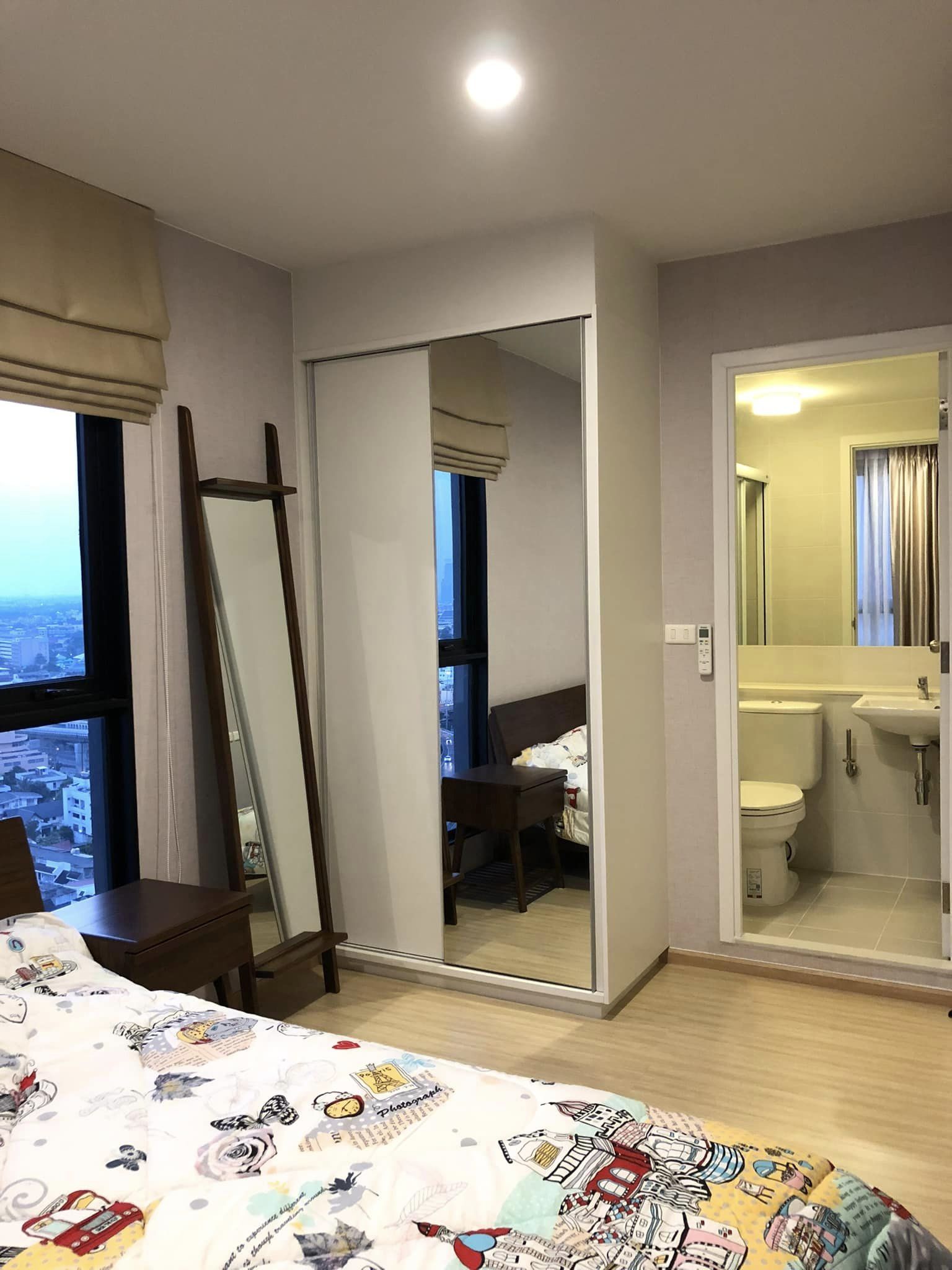 ปล่อยเช่าคอนโด Plum Condo Pinklao Station (พลัมคอนโด ปิ่นเกล้า สเตชั่น) - 1ห้องนอน 1ห้องน้ำ 1ห้องนั่งเล่น - ใกล้ MRT บางยี่ขั่น / พาต้าปิ่นเกล้า - ขนาดห้อง 26.87 ตรม. ชั้น 22