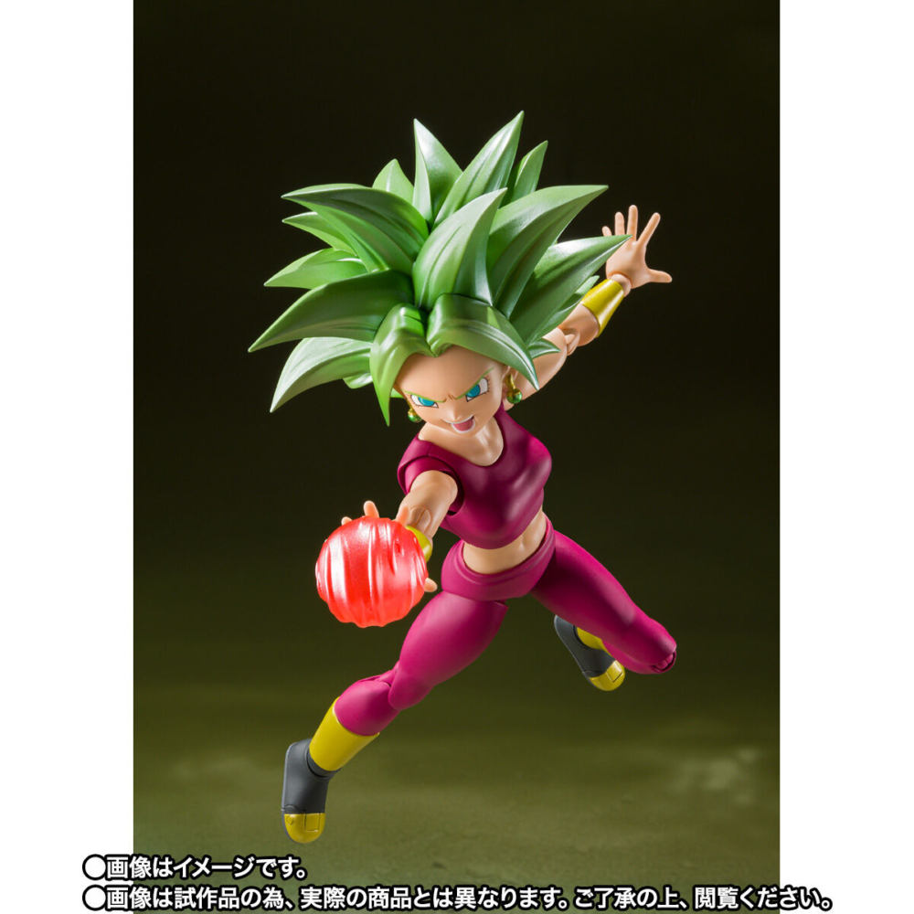 (เหลือ1ชิ้น ทักแชทก่อนโอน) 4573102620606 (p-bandai) s.h.figuarts super saiyan kefla-dragon ball