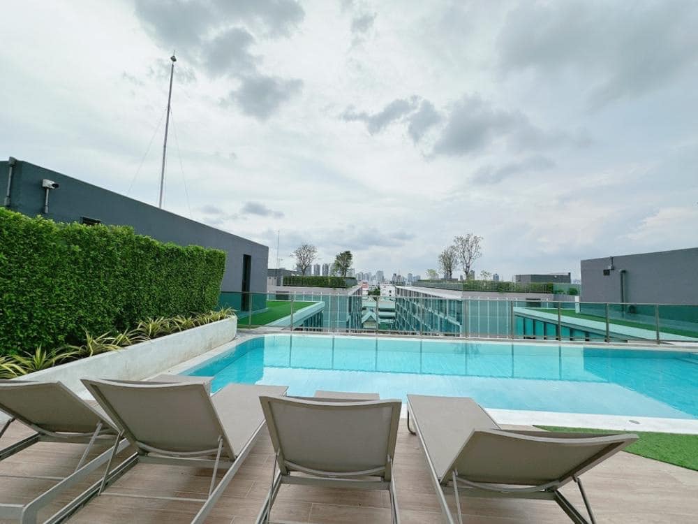 ปล่อยเช่าคอนโด Atmoz Ratchada - Huaikwang (แอทโมช รัชดา - ห้วยขวาง) - 1ห้องนอน 1ห้องน้ำ 1ห้องนั่งเล่น - ใกล้ รถตู้ รับ-ส่ง MRT ศูนย์วัฒนธรรรม - ขนาดห้อง 30 ตรม. ชั้น 4 ตึก A