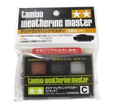 Weathering Master C Set (C orange rust / gun metal / silver) 4950344077786