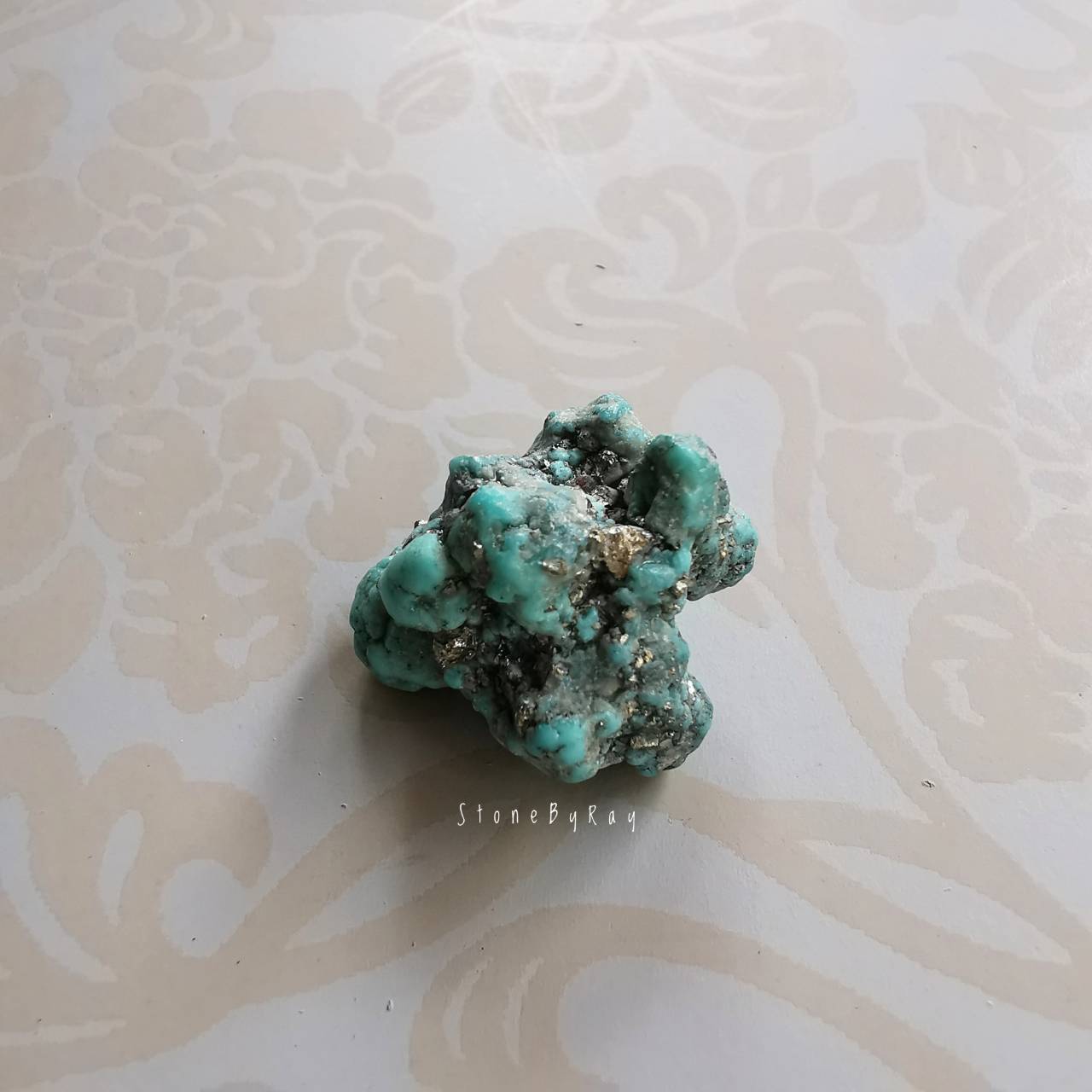 หินเทอร์ควอยส์ก้อนธรรมชาติ