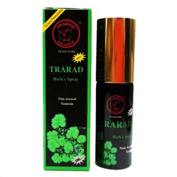 ตราแรด เฮิร์บสเปรย์ TRARAD Herb’s Spray สเปรย์ชะลอการหลั่ง 12 ml.