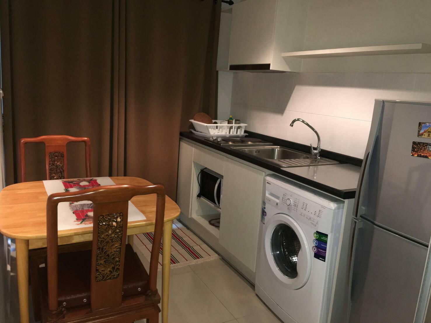 ขายและเช่า ASPIRE RAMA 9 แบบ 1 Bedrooms FULLY FURNISHED
