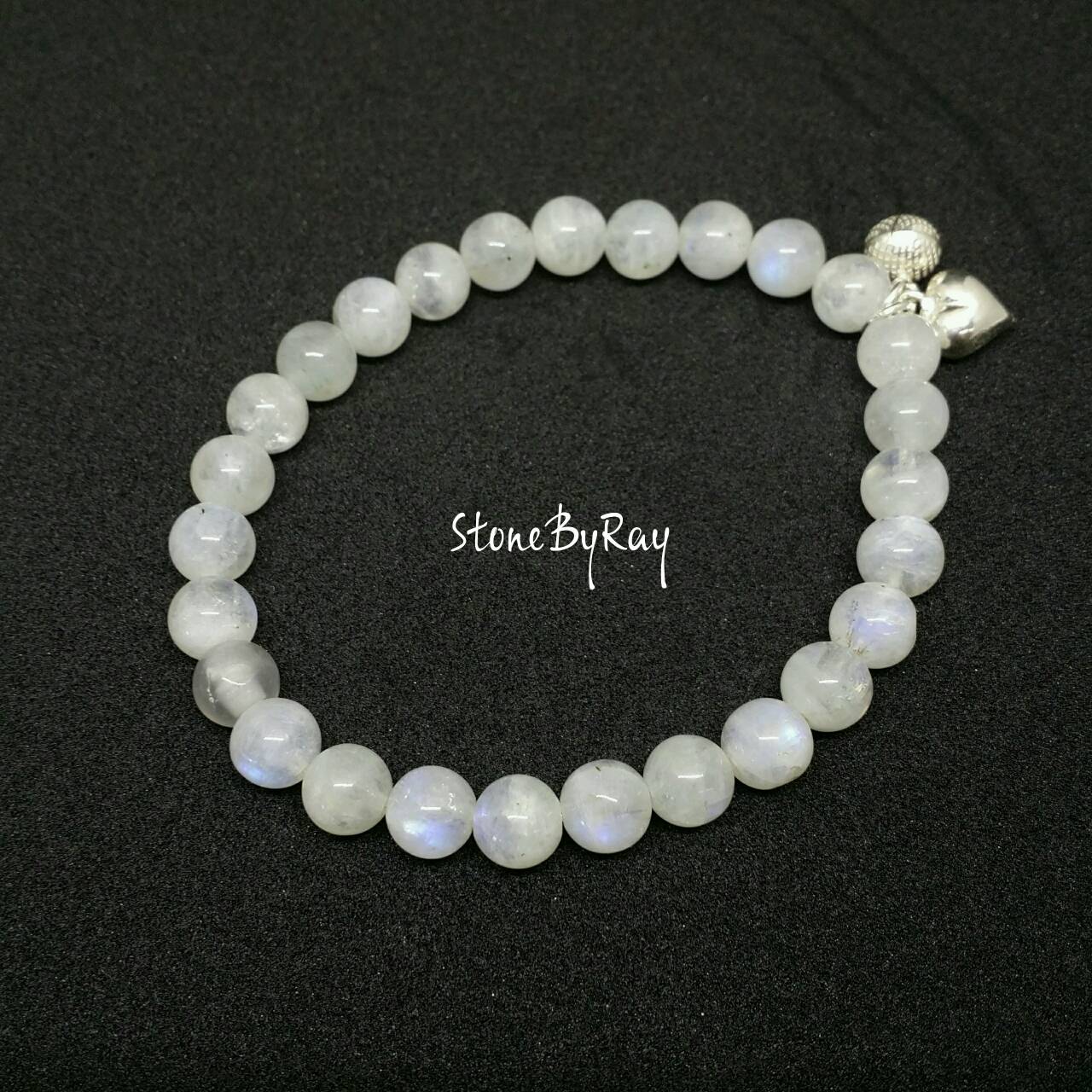 สร้อยข้อมือมูนสโตน(Moonstone)