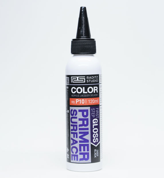 8858878800108 (raditz) P10 primer surface gloss deep black
