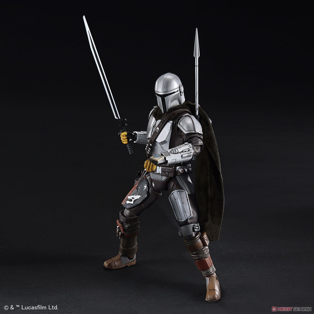 Bandai 4573102617965 1/12 THE MANDALORIAN (BESKAR ARMOR)