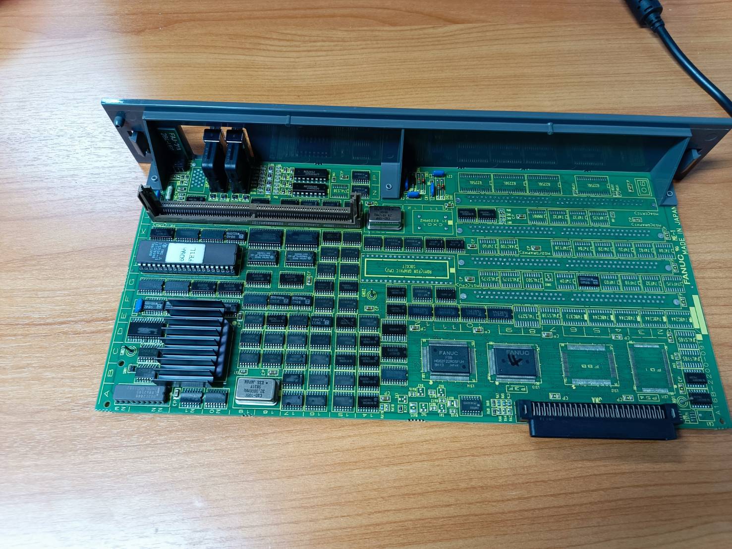 FANUC A16B-2200-0913 OPTION 1 REMOTE BUFFER PCB Additional AXIS 16-A RS-232 / RS-422