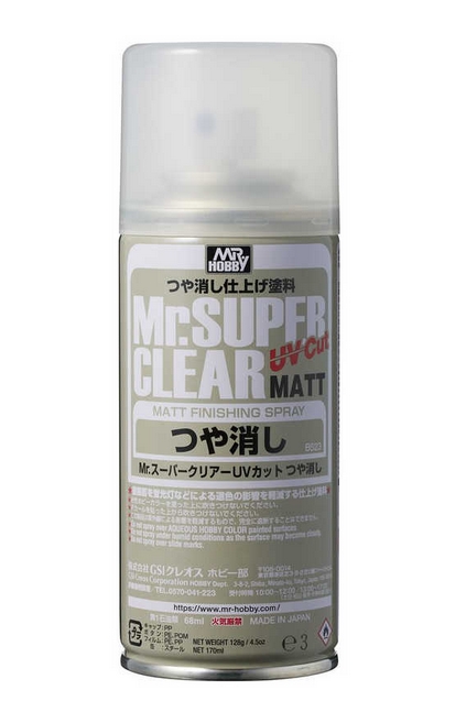 4973028335439 b-523 Mr. Super Clear UV cut matt (net 170ml.)