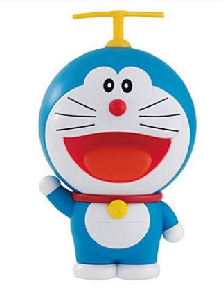 Bandai gashapon 308901 Capchara Doraemon 8 doraemon+copter