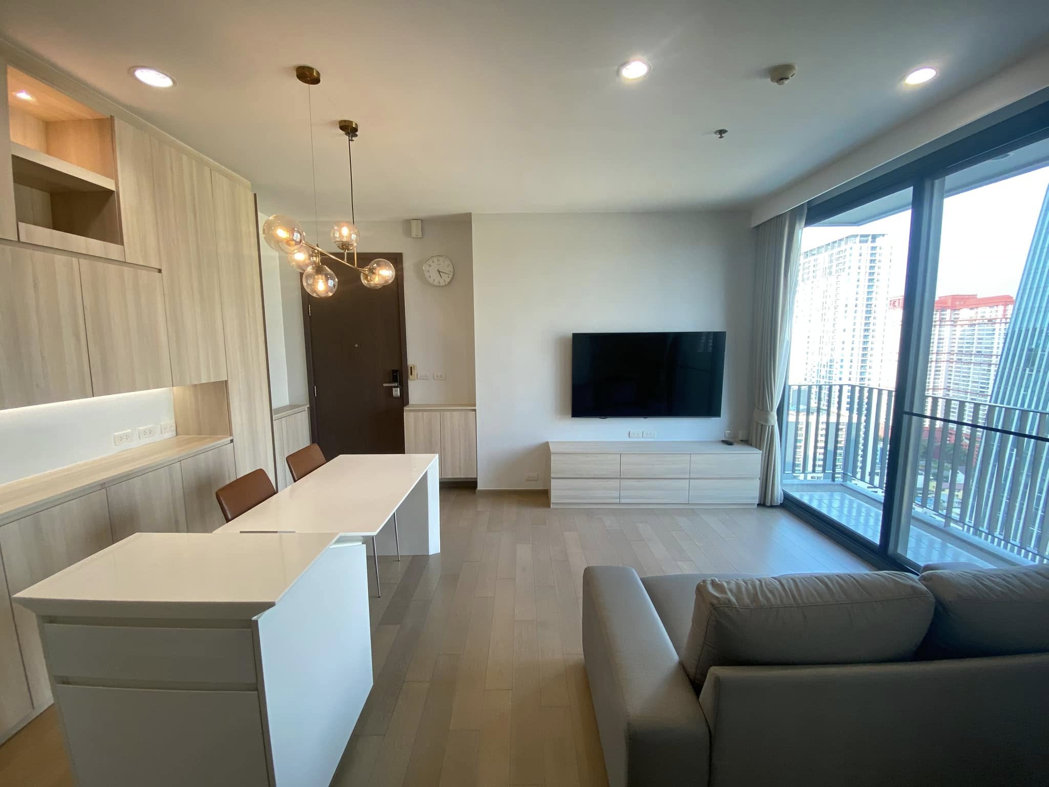 ให้เช่าห้องแบบ 1ห้องนอน 1ห้องน้ำ โซนพื้นที่ ติด BTS ราชเทวี คอนโด PYNE by Sansiri (ไพน์ บาย แสนสิริ) ขนาดห้อง 45 ตรม. ชั้น 28