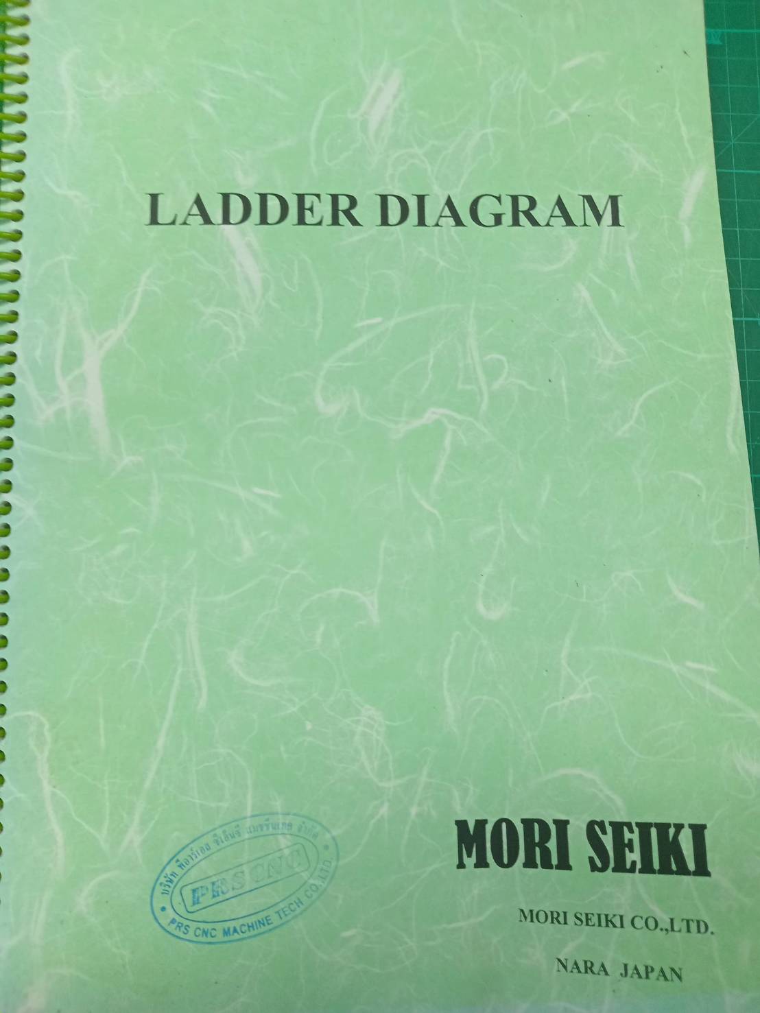 MORI SEIKI SL-1-4 TL-3,5 LADDER DIAGRAM