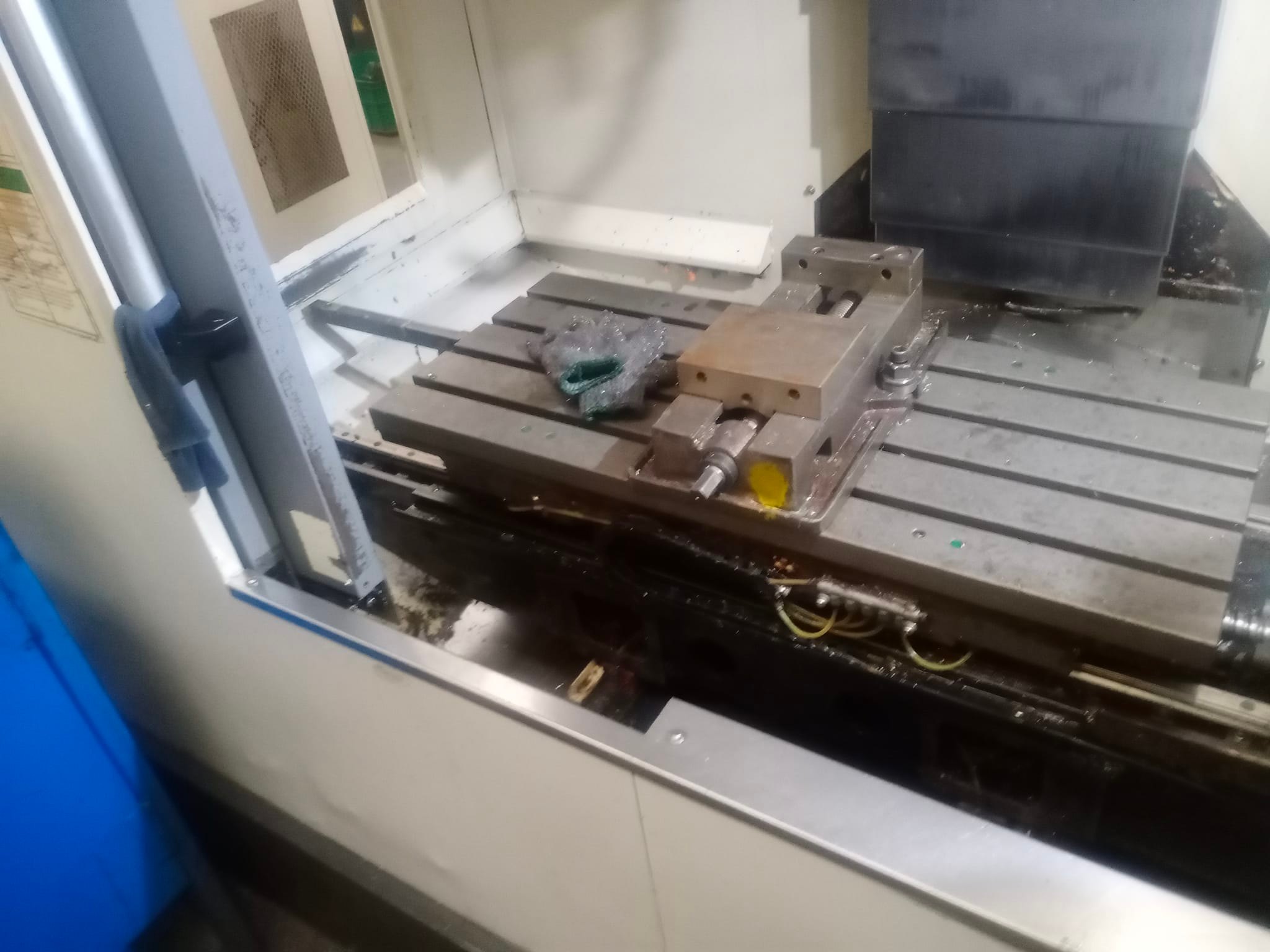 งานเปลี่ยนสาย encoder เครื่อง CNC AKIRA SEIKI ALARM 2F MITSUBISHI M70