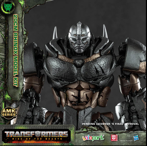 yolopart 4897131750050 Rhinox (20 cm): Transformers: Rise of the Beasts