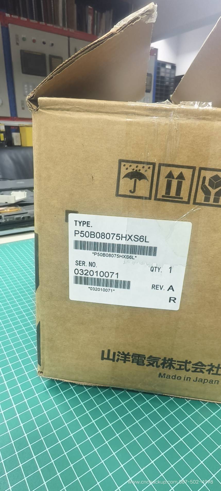 SANYO DENKI P50B08075HXS6L SERVO MOTOR