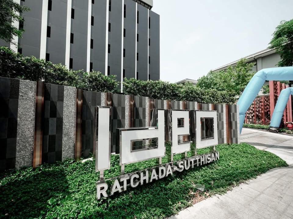ปล่อยเช่า IDEO Ratchada - Sutthisan (ไอดีโอ รัชดา - สุทธิสาร) - โซนพื้นที่ MRT สุทธิสาร Studio 1ห้องน้ำ 1ครัว - ขนาดห้อง 29 ตรม. ชั้น 6 - ให้เช่า 15,000 ต่อเดือน