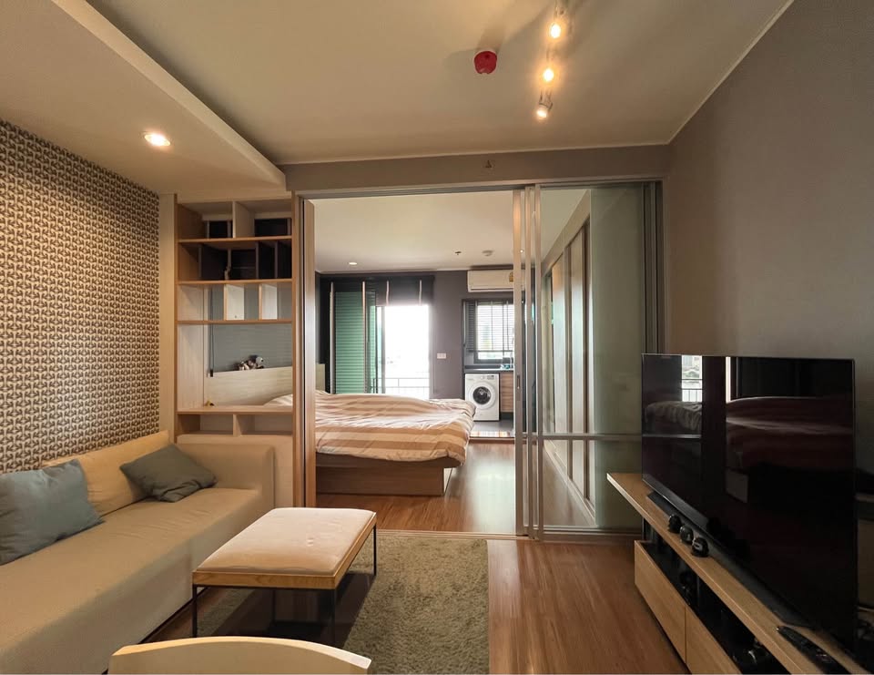 ให้เช่าห้องแบบ 1ห้องนอน 1ห้องน้ำ 1ครัวปิด โซนพื้นที่ พระราม 3 คอนโด U Delight Residence Riverfront Rama 3 (ยู ดีไลท์ เรสซิเดนซ์ ริเวอร์ฟรอนท์ พระราม 3) High Rise ขนาดห้อง 34 ตรม. ชั้น 21 วิวแม่น้ำ