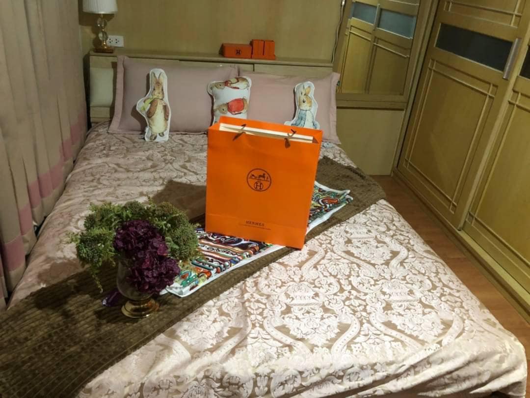 ให้เช่าคอนโด Lumpini Ville Cultural Center (ลุมพินี วิลล์ ศูนย์วัฒนธรรม) - ตกแต่งเฟอร์ครบมีเครื่องซักผ้า