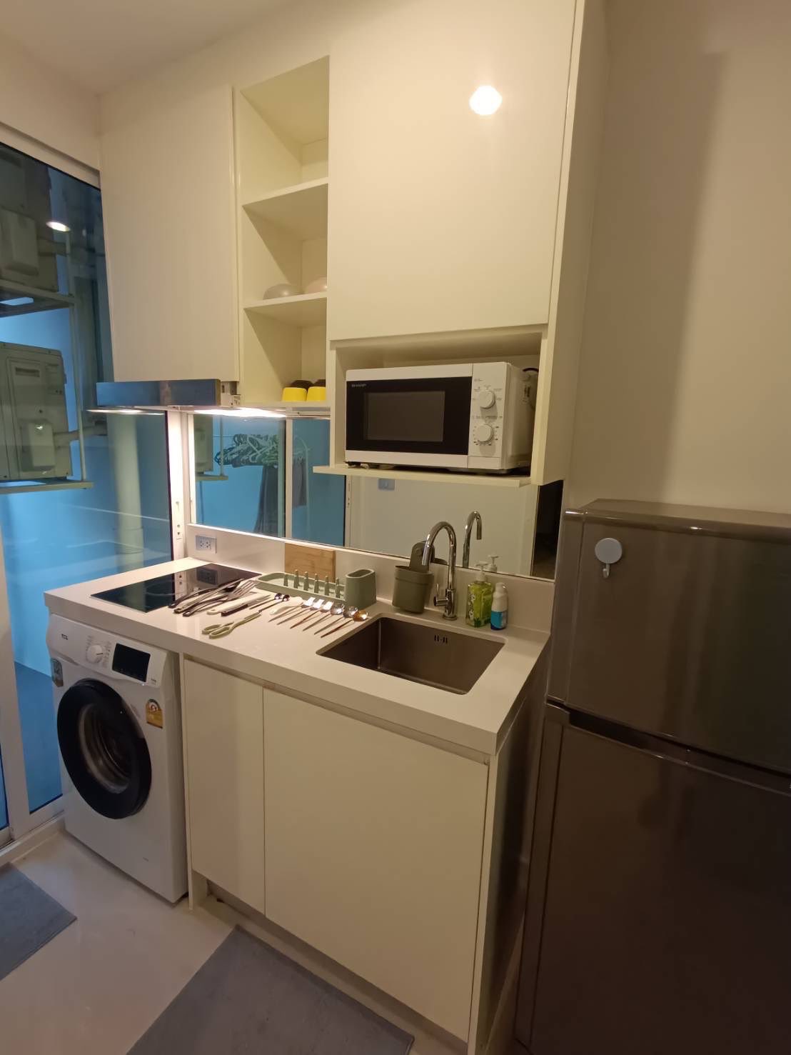 ชื่อโครงการ The Sky Sukhumvit (เดอะ สกาย สุขุมวิท) 1 นอน 1น้ำ ขนาด 33 ตรม ตึก C ชั้น 6 ราคา 13,000