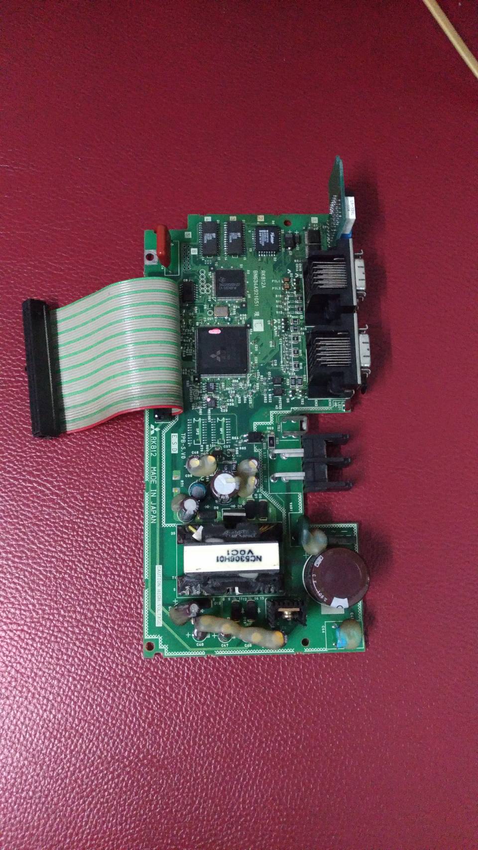 MITSUBICHI RK812 RK812A แผงหน้า SPINDLE SERVO DRIVE