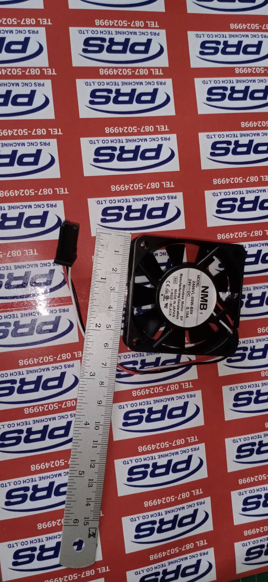 NMB MODEL 2406VL-05W-B59 Black plug