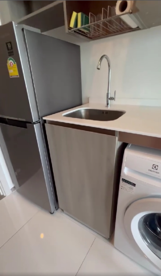 ปล่อยเช่าคอนโด Knightsbridge Prime Onnut (ไนท์บริดจ์ ไพร์ม อ่อนนุช) - Studio 1ห้องน้ำ 1ห้องครัว - ใกล้ BTS อ่อนนุช - ขนาดห้อง 24 ตรม. ชั้น 33