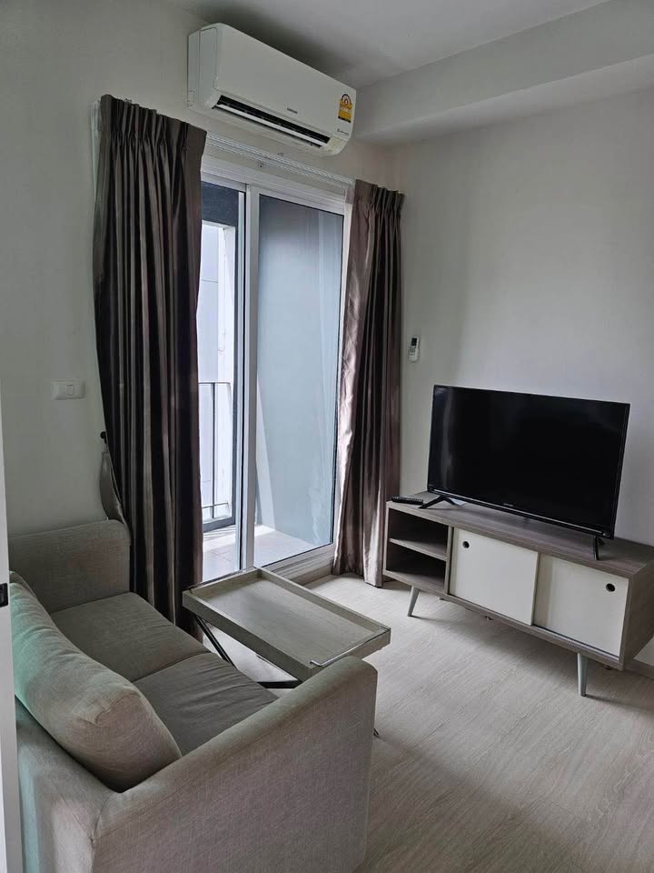 ให้เช่าคอนโด Chapter One Eco Ratchada - Huaikwang (แชปเตอร์วัน อีโค รัชดา-ห้วยขวาง) 1ห้องนอน / 1ห้องน้ำ ขนาดห้อง 30 ตรม. ชั้น 11 ตึกC ค่าเช่า 15,000 ต่อเดือน รถไฟฟ้าMRTห้วยขวาง