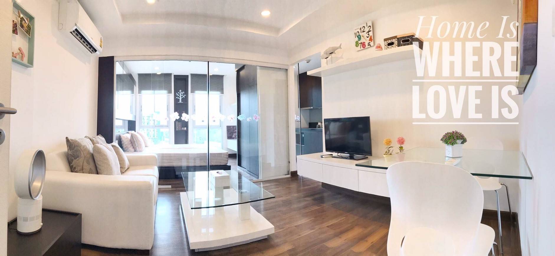 ให้เช่าคอนโด ปาร์ค เอ็กซ์โอ เกษตร-นวมินทร์ แต่งครบพร้อม